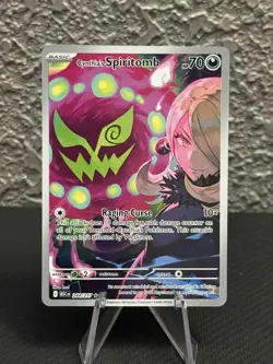 Cynthia's Spiritomb 244/217 Illustration Rare Ascended Heroes Pokemon NM A465 - Image 1