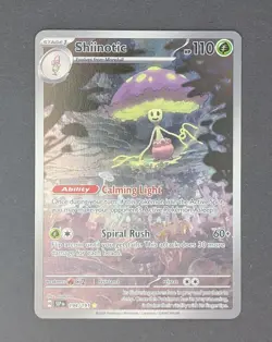 Shiinotic 194/191 Pokemon SV08: Surging Sparks Illustration Rare - Image 1
