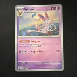 Pokemon Sylveon 040/131 Sv: Prismatic Evolutions Holo Masterball - Image 1
