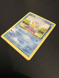 Squirtle 63/102 Base Set Unlimited 1999 Pokemon Card Common NM - Image 3