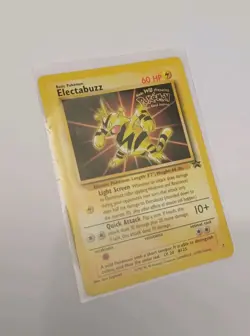 Pokemon TCG Electabuzz Black Star Promo 2 Promo WOTC 1999 the Movie Vintage - Image 5