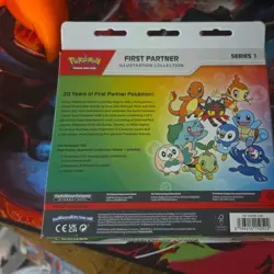 Pokemon TCG First Partner Illustration Collection Series 1 - 3 Packs, 25 Cards - Image 2
