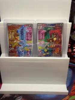 Pokemon TCG Temporal Forces Deerling 165/162 and Sawsbuck 166/162, 2-card Set - Image 1