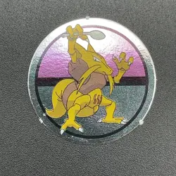 Kadabra Pokemon Paper Ginpika Medal Card Nintendo Japanese Rare TCG S206-39 - Image 3