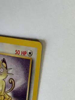 Meowth 080/130 Base Set 2 Common Regular English 50 HP Basic Pay Day 10 - Image 5