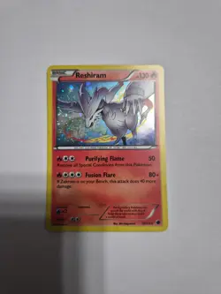 Pokemon TCG Reshiram 17/116 Plasma Freeze Cosmos Holo NM - Image 1