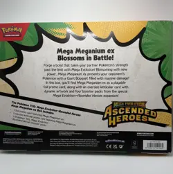 Pokemon -NEW- Ascended Heros Mega Meganium Ex Box Factory Sealed 🔥 - Image 2