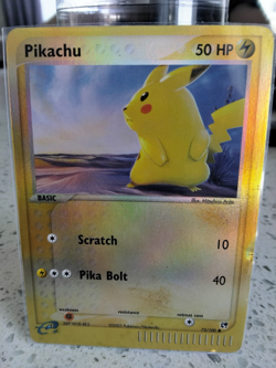 Pokemon TCG Pikachu 72/100 EX Sandstorm Reverse Holo Common Basic 50 HP EN 2003 - Image 1