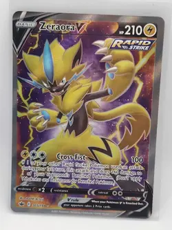 Zeraora V Pokemon 165/198 Chilling Reign Sword & Shield FULL ART NM - Image 1