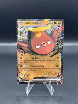 Pokemon: Stunfisk ex - 114/217 - ME: Ascended Heroes (ASC) ex - Image 1