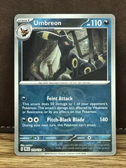 Umbreon 059/131 (Master Ball) - Pokemon Prismatic Evolutions - Near Mint - Image 1