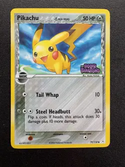 Pokemon TCG Pikachu Delta species 79/110 Holo Stamped Ungraded Unverified - Image 1