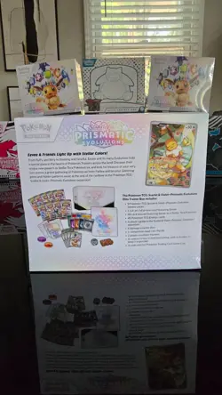 Pokemon TCG Prismatic Evolutions Elite Trainer Box ETB - Factory Sealed - Image 2