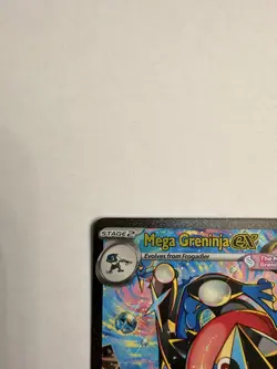 Pokemon TCG Mega Evolutions Chaos Rising Mega Greninja Ex SIR NM - Image 2