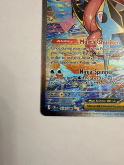 Pokemon TCG Mega Evolutions Chaos Rising Mega Greninja Ex SIR NM - Image 5