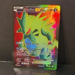 The Pokemon Company Tyranitar EX 91/98 Ancient Origins Ultra Rare FA Holo ENG - Image 1