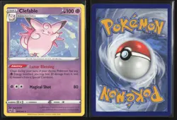 Clefable 064/185 Rare Vivid Voltage Pokemon Moderately Played - Image 3