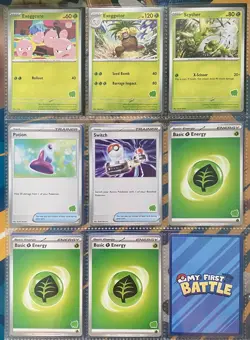 Pokemon My First Battle Bulbasaur deck complete blue border stamped exclusive NM - Image 2