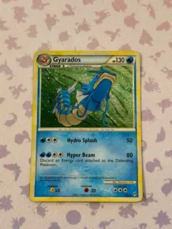 2011 POKEMON CALL OF LEGENDS GYARADOS 7/95 HOLO RARE LP - Image 1