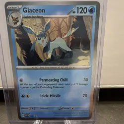 Pokemon TCG Sv: Scarlet & Violet Promo Glaceon Cosmos Holo #171 - Image 1