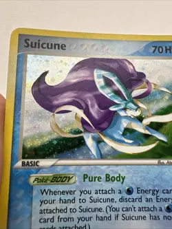 SUICUNE 030 Black Star Promo EX Collector's Carry Tin HOLO Pokemon TCG LP/MP - Image 2