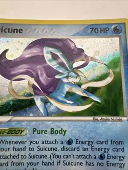 SUICUNE 030 Black Star Promo EX Collector's Carry Tin HOLO Pokemon TCG LP/MP - Image 3
