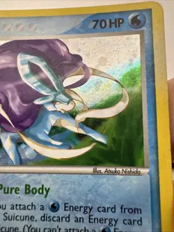 SUICUNE 030 Black Star Promo EX Collector's Carry Tin HOLO Pokemon TCG LP/MP - Image 4