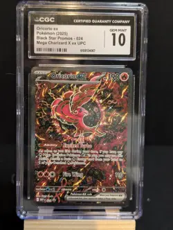 💎CGC 10💎 Pokemon TCG Oricorio ex 024 Black Star Promo Holo English 2025 - Image 1