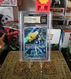 Misty's Psyduck 071/063 AR Art Rare Heat Wave Arena sv9a Pokemon CGC 10 Pristine - Image 1