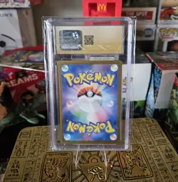 Misty's Psyduck 071/063 AR Art Rare Heat Wave Arena sv9a Pokemon CGC 10 Pristine - Image 2