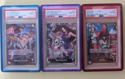 PSA 10 One Piece PSA Magazine Monkey D Luffy, Boa Hancock, & Shanks - Image 1