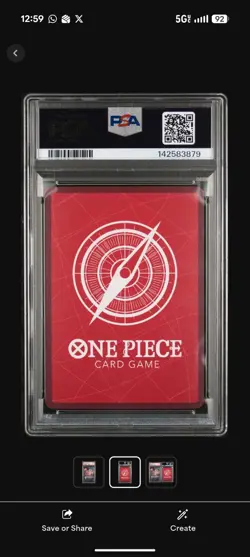 PSA 10 One Piece PSA Magazine Monkey D Luffy, Boa Hancock, & Shanks - Image 3