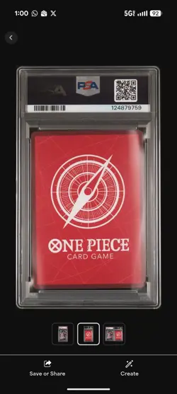 PSA 10 One Piece PSA Magazine Monkey D Luffy, Boa Hancock, & Shanks - Image 5