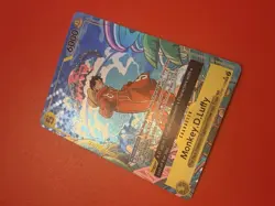 One Piece Monkey D Luffy OP07-109 SR Treasure Rare Alternative Art English - Image 3