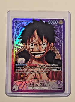 One Piece Awakening of the New Era Monkey.D.Luffy Alternative Art L OP05-060 - Image 3