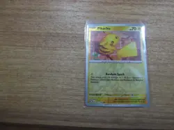 Pikachu REVERSE HOLO 051/162 Pokemon TCG Card Temporal Forces PF MINT - Image 1