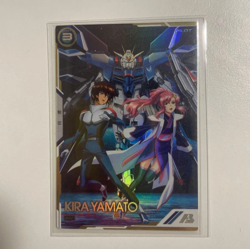[Japanese] Gundam Arsenal Base Seed Freedom Kira Yamato Secret Rare Cards Holo - Image 2