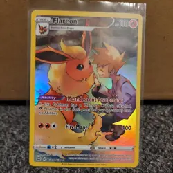 Flareon TG01/TG30 Holo Brilliant Stars Trainer Gallery Pokemon Card - Image 1