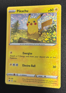 Pikachu 7/15 McDonald's 2022 Promo Holo Pokemon Card - Image 3