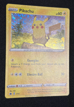 Pikachu 7/15 McDonald's 2022 Promo Holo Pokemon Card - Image 4