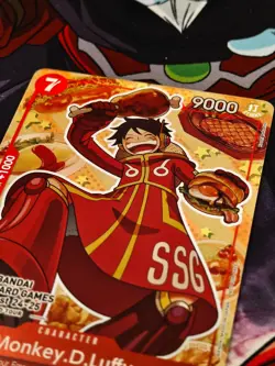 One Piece Card Game P-080 Monkey.D.Luffy Card Fest 24-25 - Image 4
