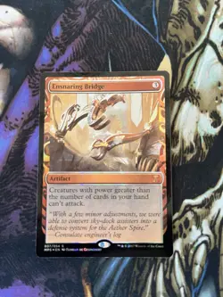 Ensnaring Bridge Foil Masterpiece Series Kaladesh Inventions Magic The Gathering - Image 1
