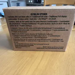 Magic: The Gathering Secret Lair Commander Goblin Storm 100-Card Foil Deck - Image 3