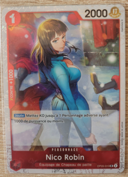 Carte One Piece Nico Robin OP05-10 FR Card game Holo - Image 1
