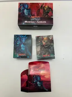 Merfolk vs. Goblins Duel Decks Magic The Gathering MTG w/Sleeves, Tokens, Boxes+ - Image 2