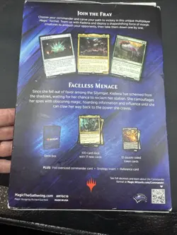 Magic: The Gathering Commander 2019 Faceless Menace Deck 630509892563 - Image 4