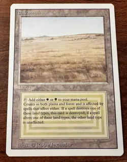 Savannah - Revised Edition (3ED) - NM - Image 1