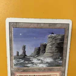 Plateau Revised Light Play LP MTG Magic The Gathering Rare - Image 4