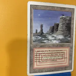 Plateau Revised Light Play LP MTG Magic The Gathering Rare - Image 5