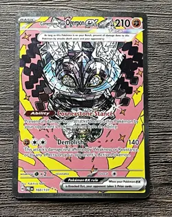 Cornerstone Mask Ogerpon EX 160/131 Prismatic Evolutions SIR NM Pokemon TCG - Image 1